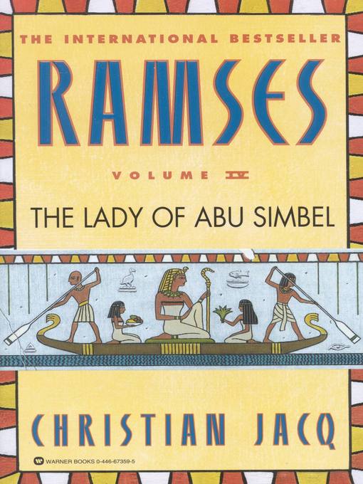 Title details for The Lady of Abu Simbel by Christian Jacq - Available
